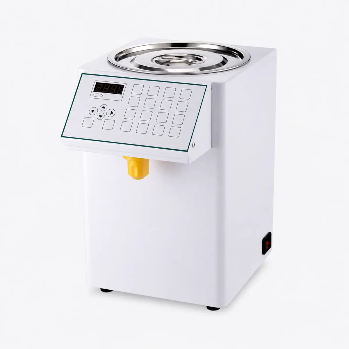 Commercial Beverage Dispenser Machine for Milk Tea Shops | Stainless Steel Drink Heating Dispenser