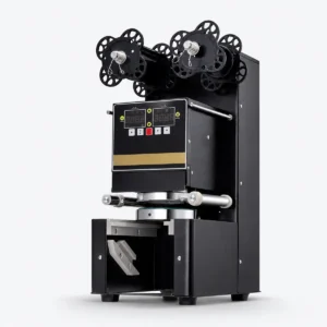 Commercial automatic cup sealing machine for bubble tea and beverage shops