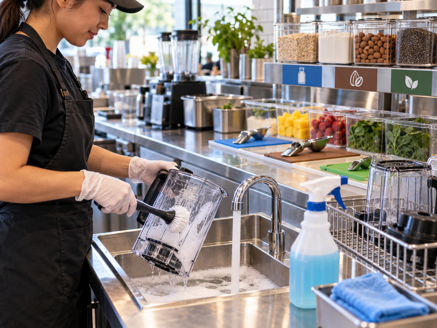 Commercial Blender Cleaning and Sanitizing: A Practical Café SOP