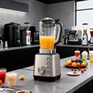 Wholesale High Speed 2 in 1 Electric Food Processor Blender Mixer Stainless Steel Kitchen Juice Fruit Blender Machine