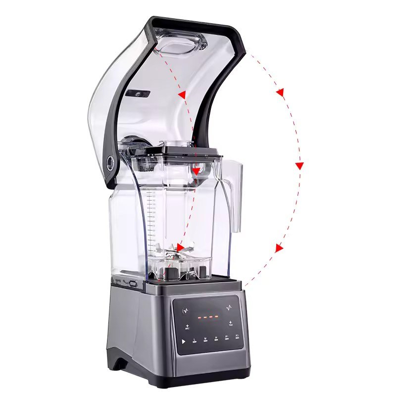 Commercial Blender with Sound Cover for Smoothies and Milkshakes in Cafés & Juice Bars - Image 4