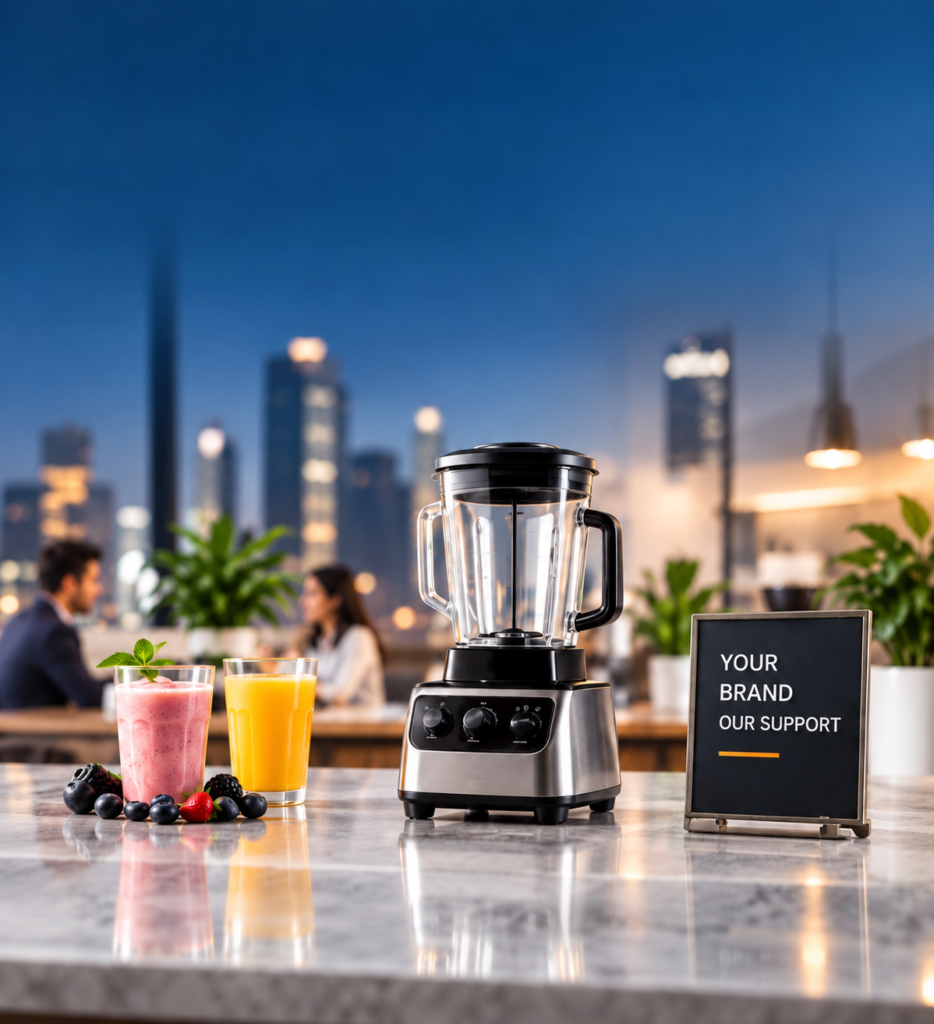 Commercial blender private label project support