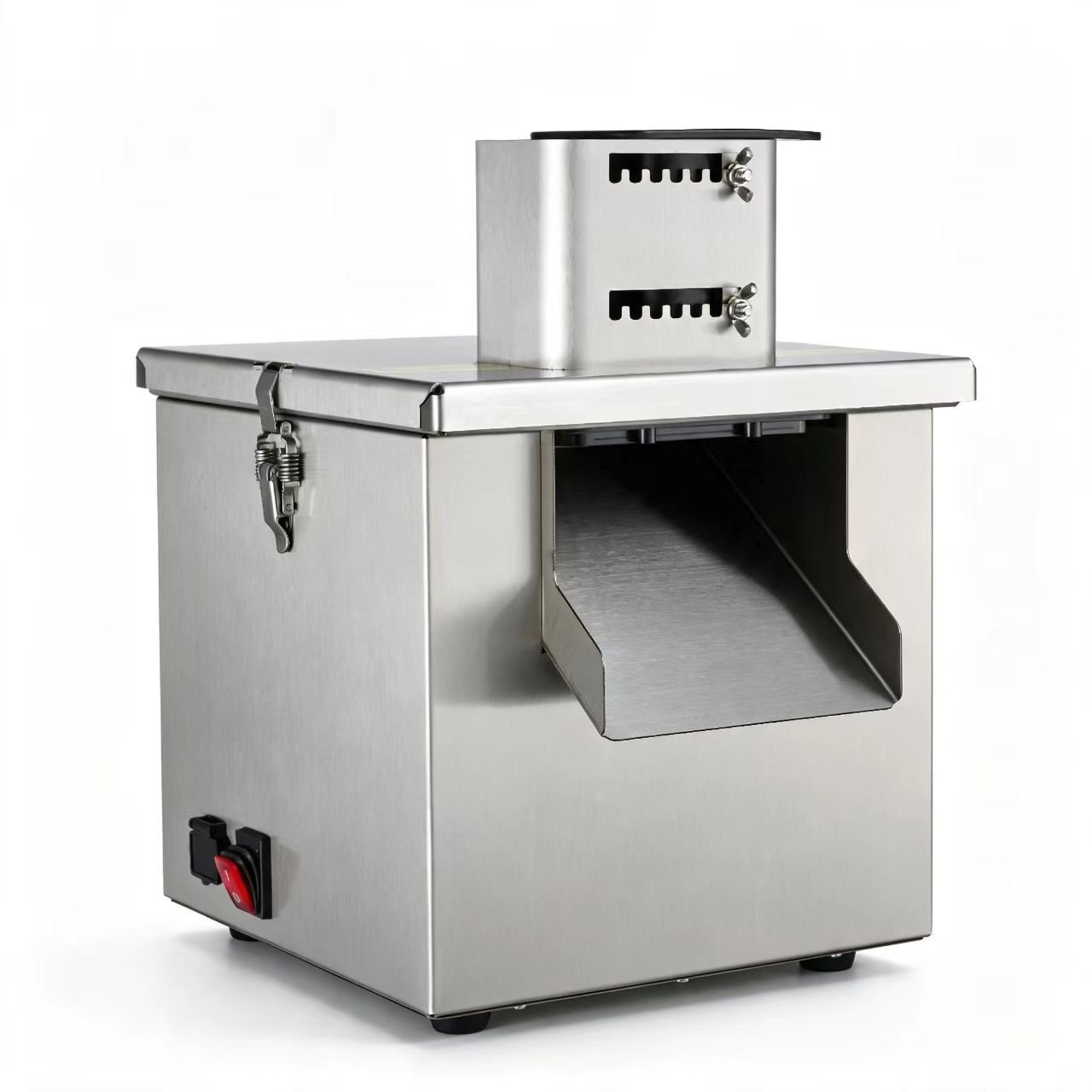Commercial Electric Vegetable Cutter, Stainless Steel Dicer, Slicer and Shredder for Restaurants